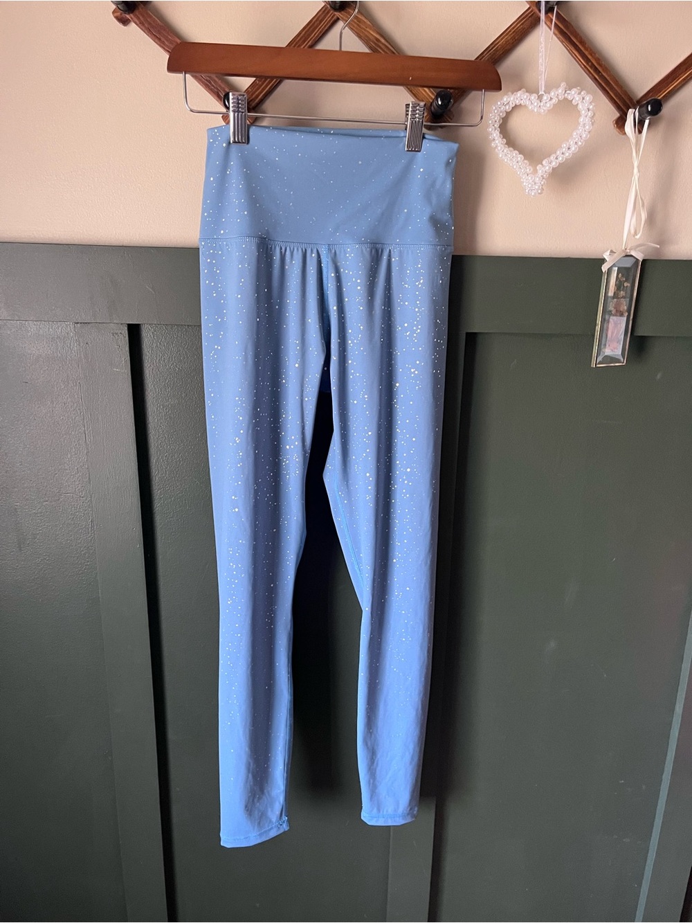 Born Primitive Light Blue Sparkle High-Waist Leggings